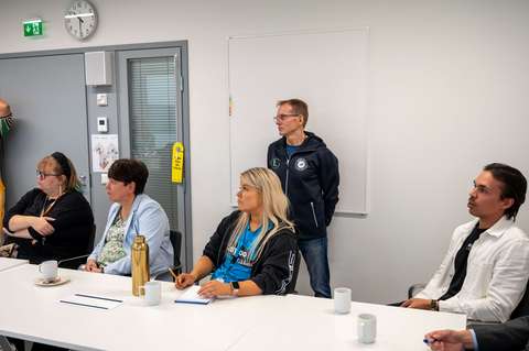 Kaupunginjohtajan vierailu