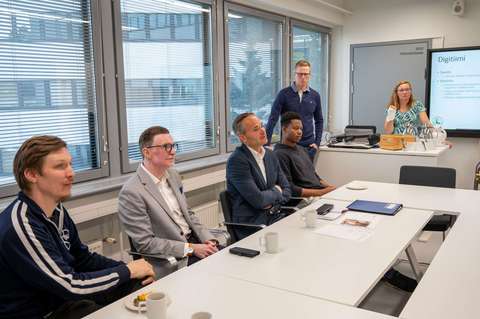 Kaupunginjohtajan vierailu