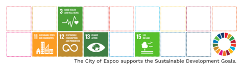 The City of Espoo supports the Sustainable Development Goals.