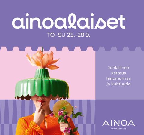 Kauppakeskus Ainoan Ainoalaiset hintakampanja