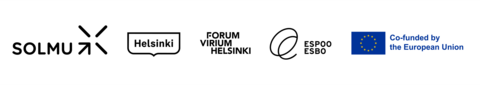 Logos: SOLMU project, City of Helsinki, Forum Virium Helsinki, City of Espoo, co-funded by the European Union