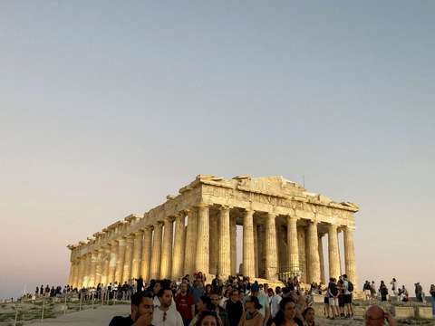 Kuva Ateenan Parthenoninsta