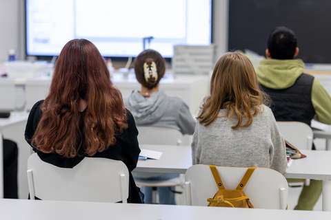 Elever i en skolklass.