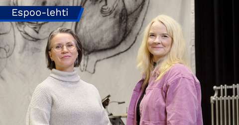 Marketa Rehor are Miina Sivula are looking towards the camera.