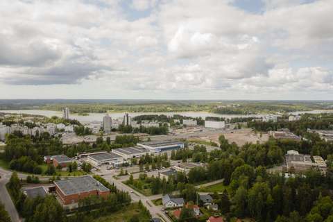 Ilmakuva Kiviruukin alueelta