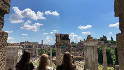 EYL opiskelijat Roomassa