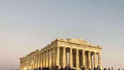 Kuva Ateenan Parthenoninsta