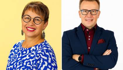 Ulla Lehtonen ja Jussi Paavola